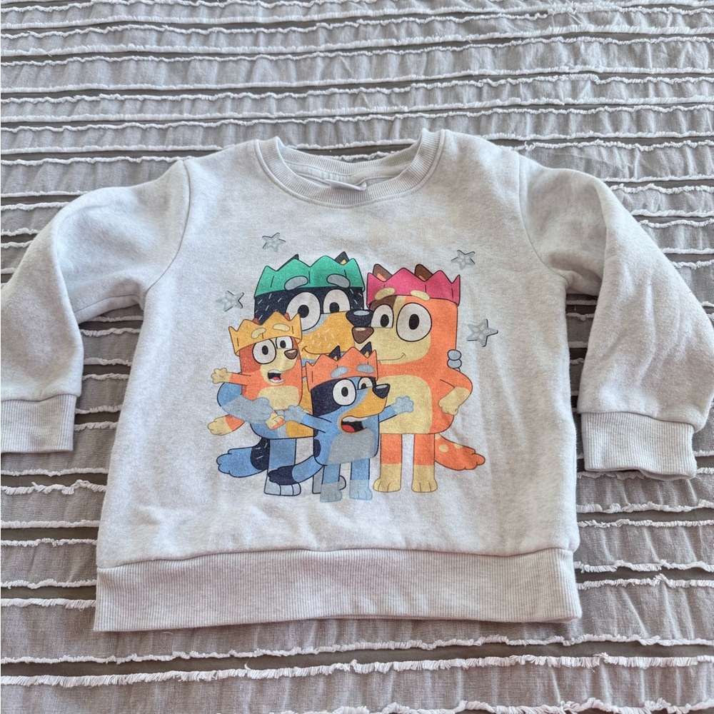 Toddler Bluey Crewneck Sweatshirt